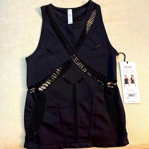 Alo Yoga Line Tank, Black.  Small